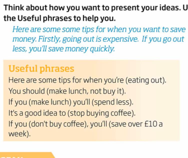 ESL learning materials by Elizabeth