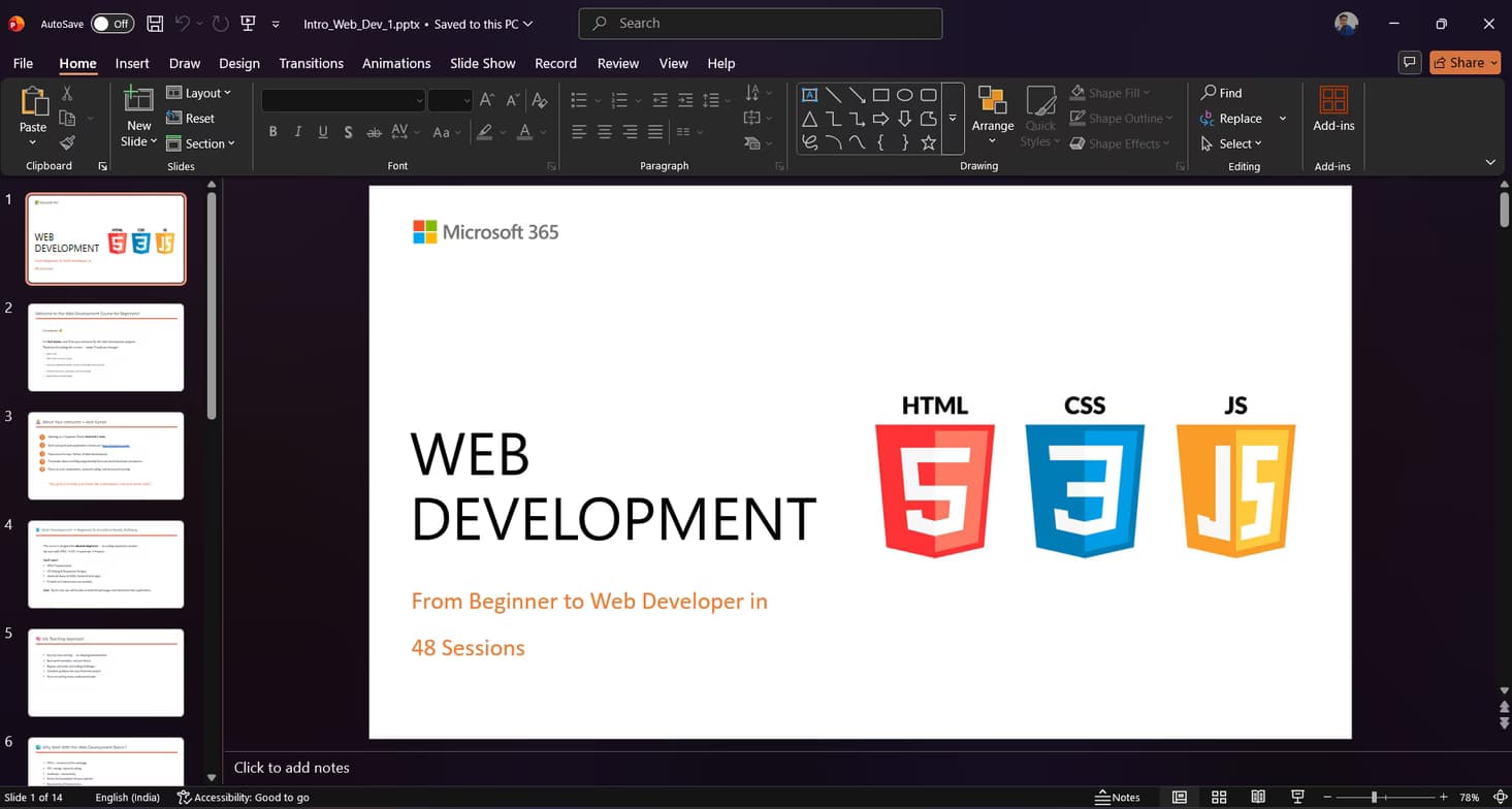 Coding learning materials by Yash
