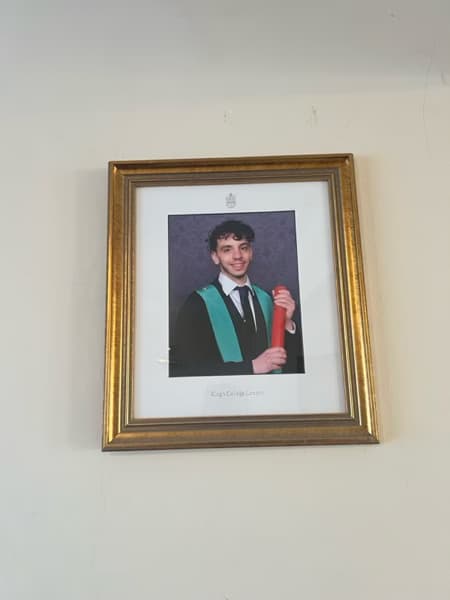 Graduation ceremony photo of Alexander