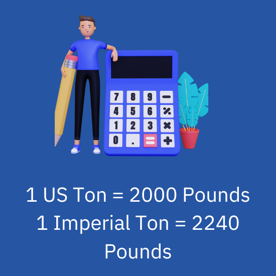 Pounds in 2025 a us ton