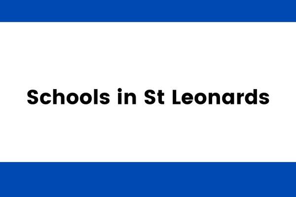 Schools in St. Leonards