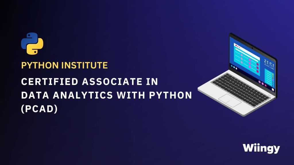 Best Python Certifications #4 Certified Associate in Data Analytics with Python (PCAD)