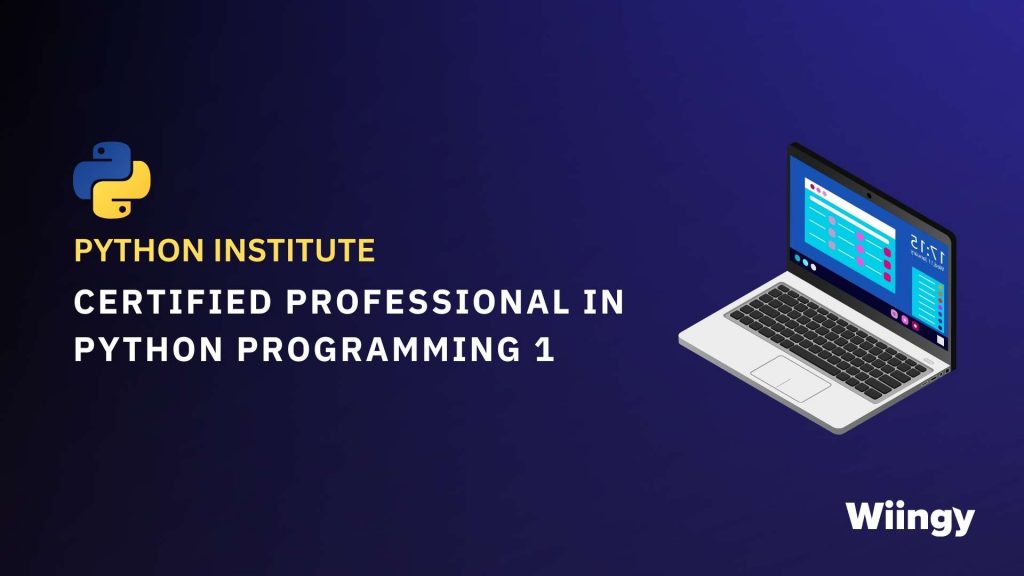 Best Python Certifications #6 Certified Professional in Python Programming 1
