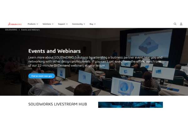 Best SolidWorks Online Webinar: Events and Webinars