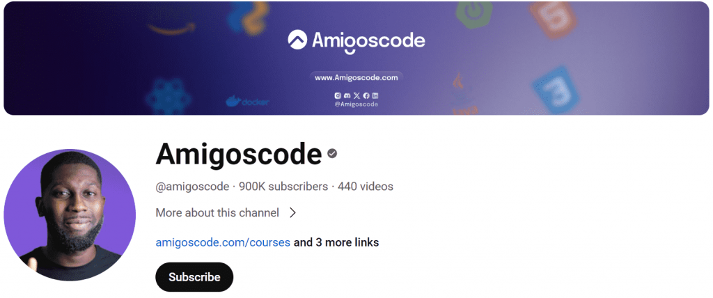 best YouTube channels to learn Java #7 -amigoscode