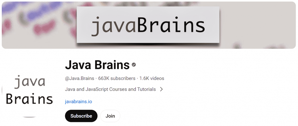 best YouTube channesl to learn Java #9 - javabrains 