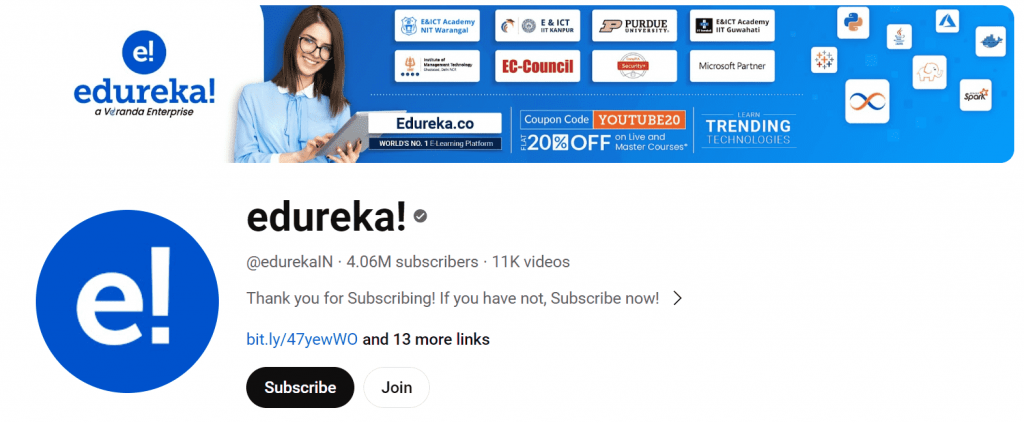 best YouTube channel to learn Java # 2- edureka 