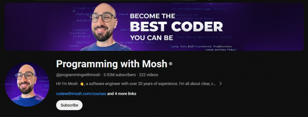 #2 Youtube channels to learn coding