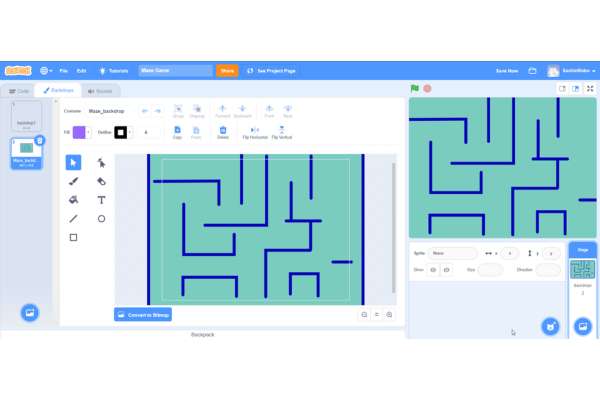 to create & download your own Maze