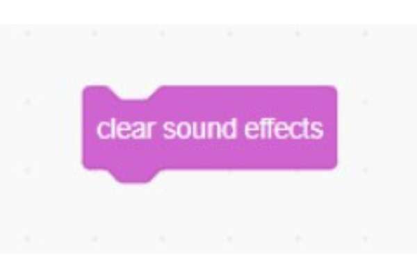 Clear sound effects