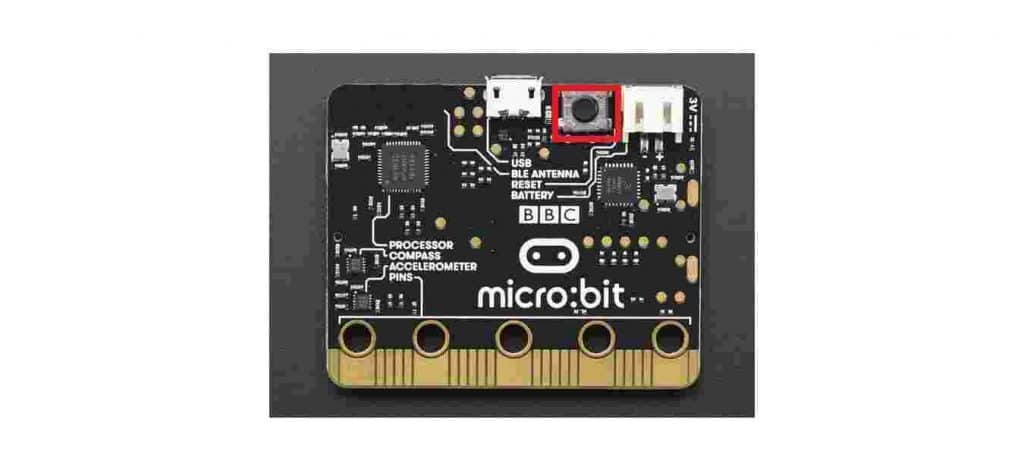 micro bit reset