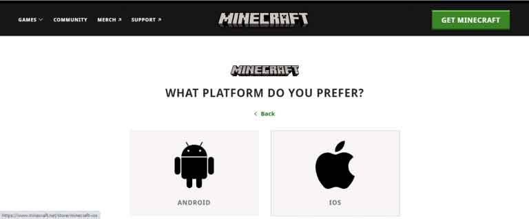 Minecraft-in Android-And-Ios 다운로드
