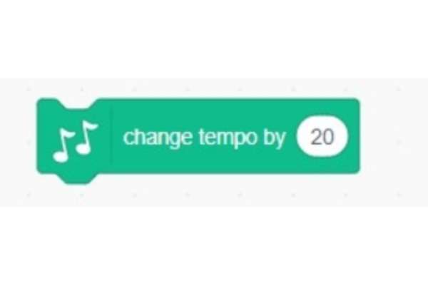 change tempo by ( )
