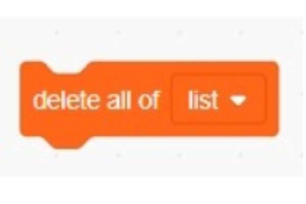 “delete all of ()” block