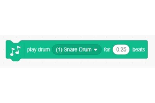 play drum ( )  for ( ) beats