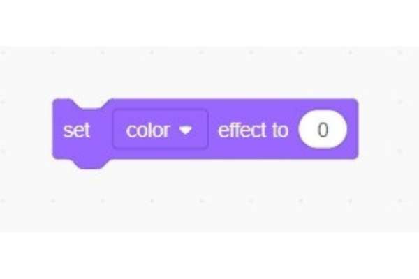 set effect to