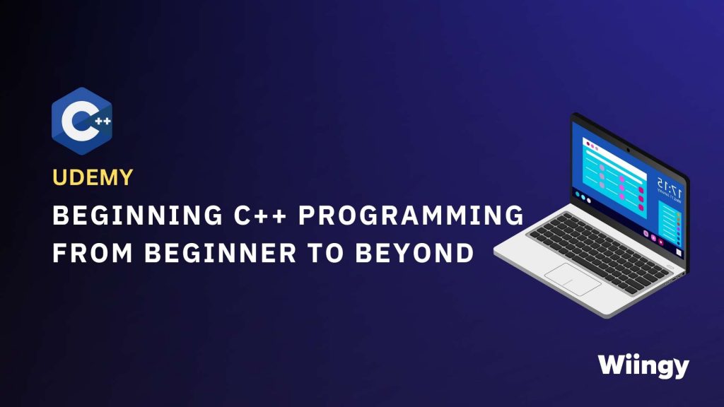 udemy beginning c++ programming certification