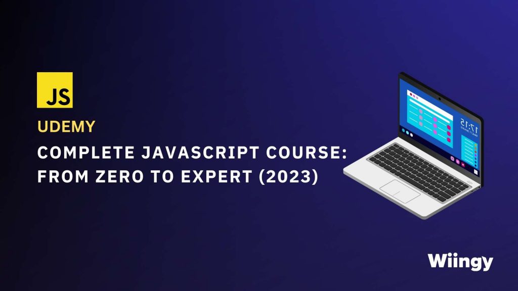 udemy complete javascript course from zero to expert certification