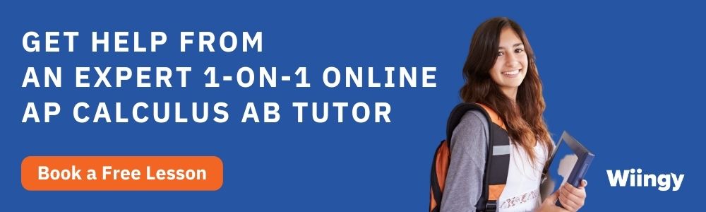 Get 1-on-1 online AP Calculus AB tutor