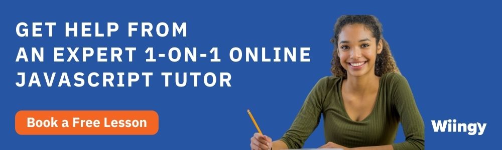 Get 1-on-1 online Javascript tutor