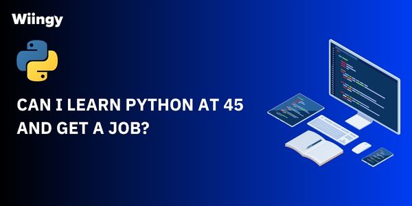 python at 45 and get a job